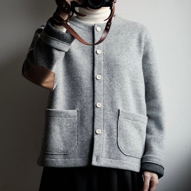 unisex｜リバーシブルウールニットカーディガン | 八画