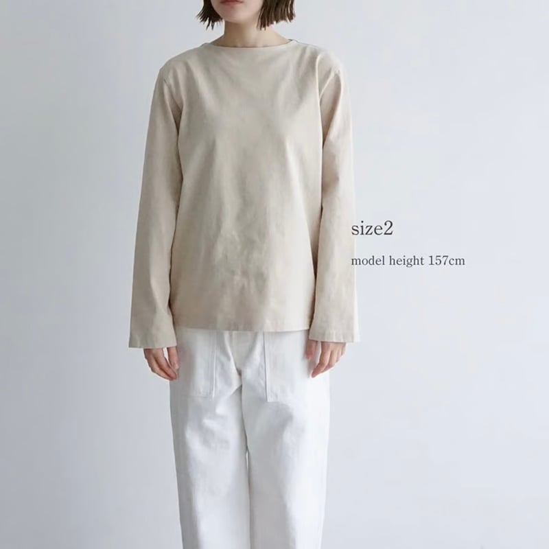 センターバックロングスリーブシャツ｜vintage lace｜サイズ3 | 八画