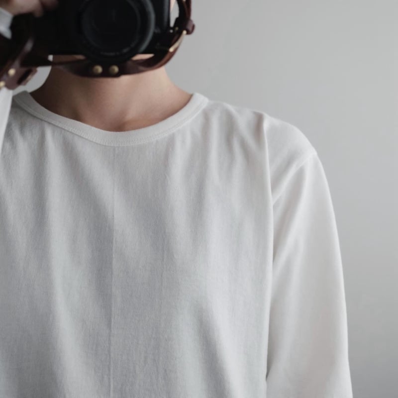unisex｜TUTUオーガニック天竺 ロングスリーブTシャツ｜オフ