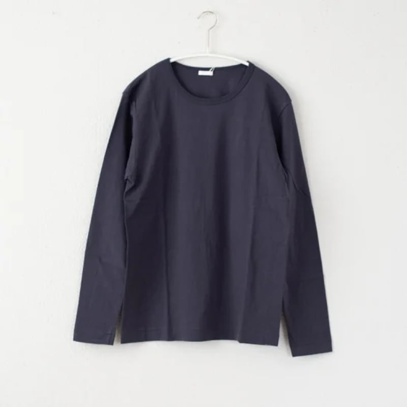 unisex｜TUTUオーガニック天竺 ロングスリーブTシャツ｜グレー