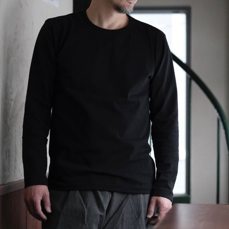 unisex｜TUTUオーガニック天竺 ロングスリーブTシャツ｜オフ