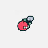 刺繍パッチ / Eaten apple