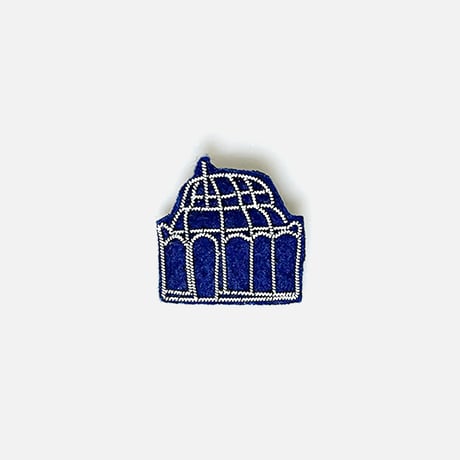 刺繍ブローチ / ガーデンハウス