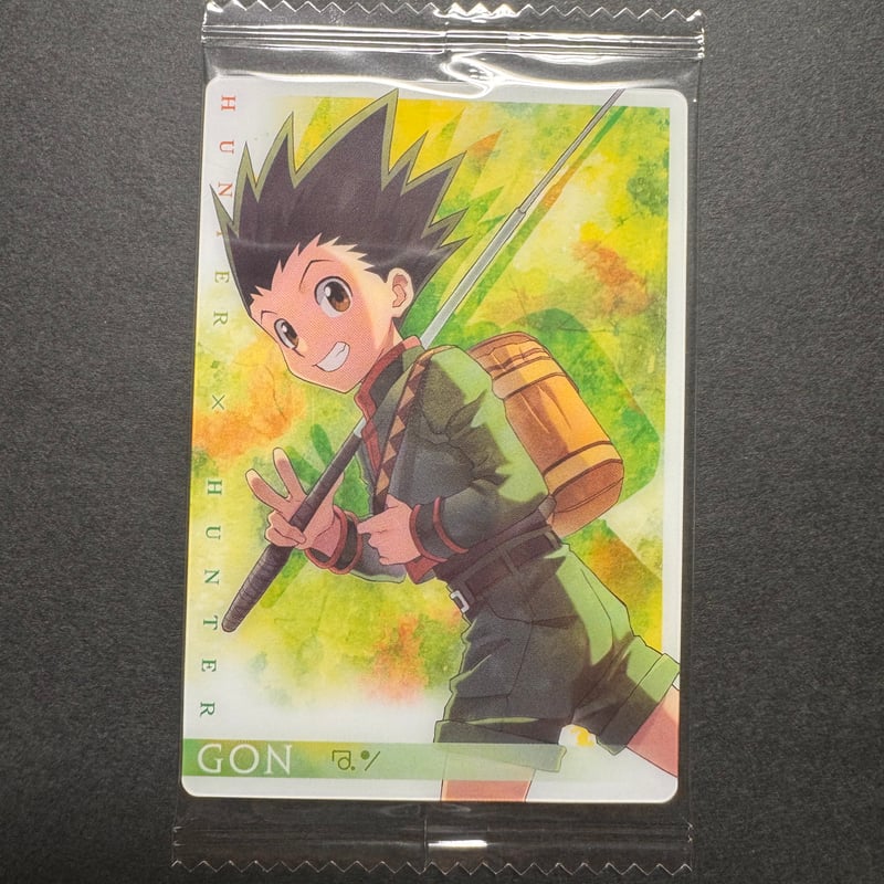 HUNTER×HUNTER ハンターハンター イタジャガ カード ゴン Gon