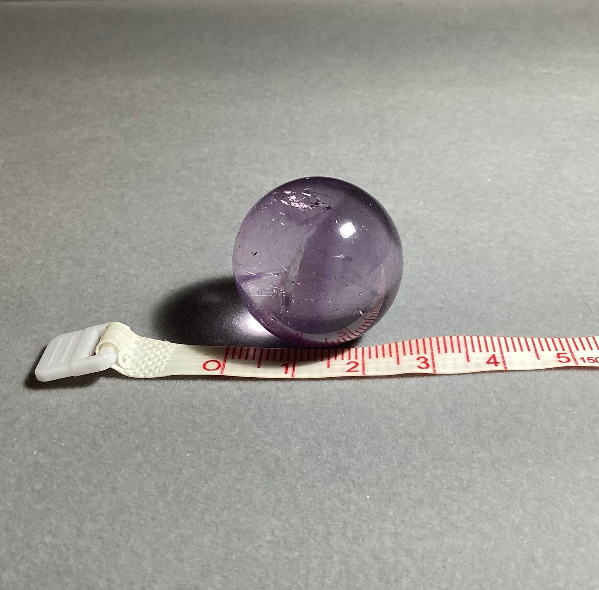 紫水晶（アメジスト） 原石 丸玉 2.5㎝ 右巻き | fortunefaber