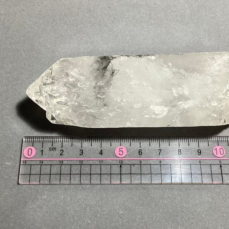 カーボンインクォーツ ブラジル産 原石 ポイント | fortunefaber