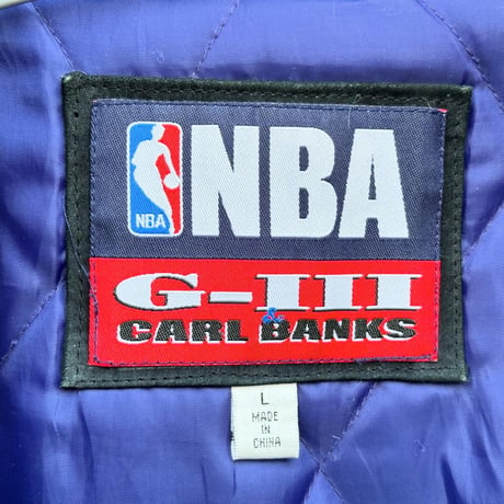 NBA ロサンゼルスレイカーズ　レザースタジャン