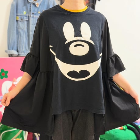 Tシャツ×フレアTシャツ