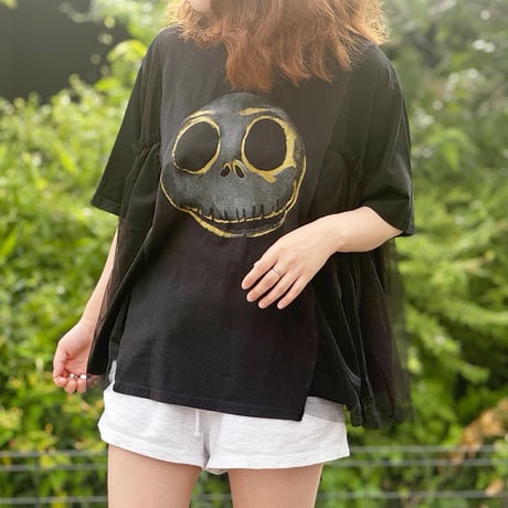 Tシャツ×シースルーTシャツ