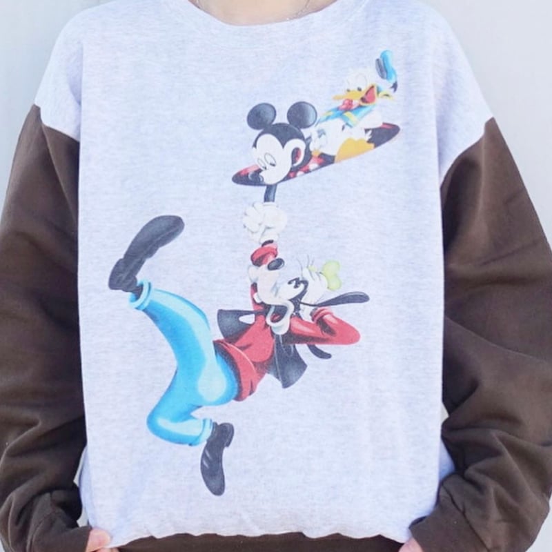 90年代 USA製 MICKEY UNLIMITED スウェットシャツ キャラクター