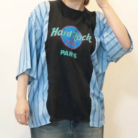 Tシャツ×シャツ