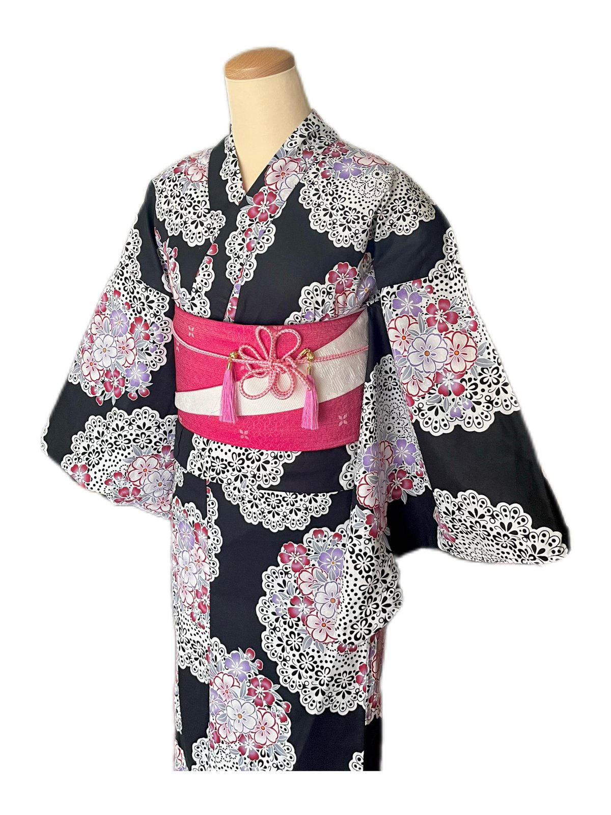 当店着付専用】とうかさん 夏祭り 花火大会 浴衣レンタルセット AB