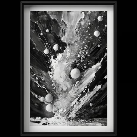 アクリル抽象画 | STORES