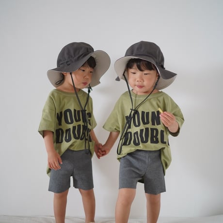 【YOUNG DOUBLE】Logo T-shirt (DOON LOGO)