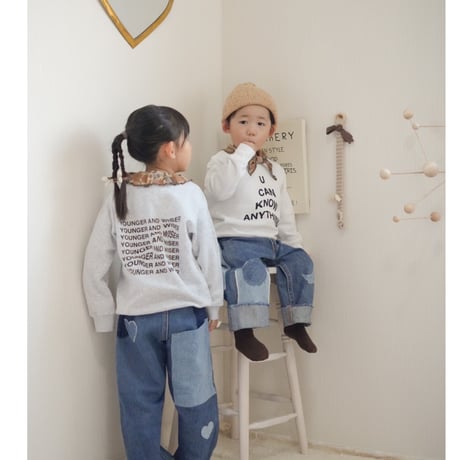 【YOUNG DOUBLE】 Tree sweat