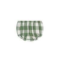 3-6mLAST1【organic zoo】Dill Gingham Shortie
