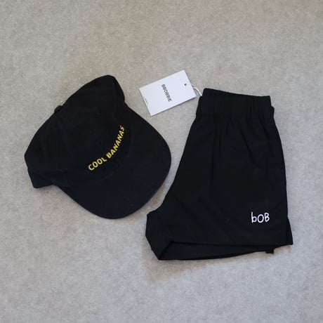 【BBOBBIE】THE STAPLE SHORT IN BLACK