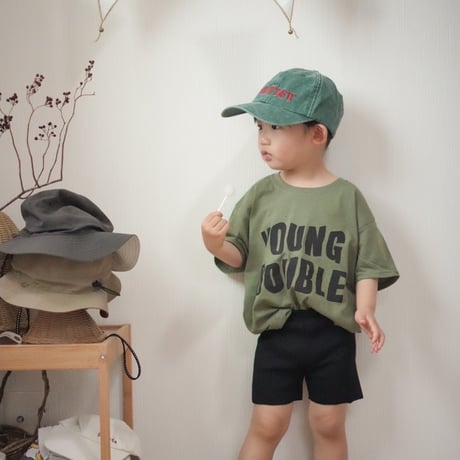 【YOUNG DOUBLE】Logo T-shirt (DOON LOGO)