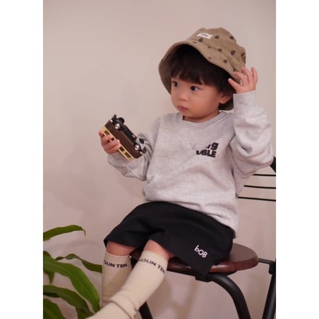 【BBOBBIE】THE STAPLE SHORT IN BLACK
