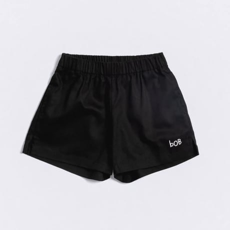 【BBOBBIE】THE STAPLE SHORT IN BLACK