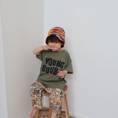 【YOUNG DOUBLE】Logo T-shirt (DOON LOGO)