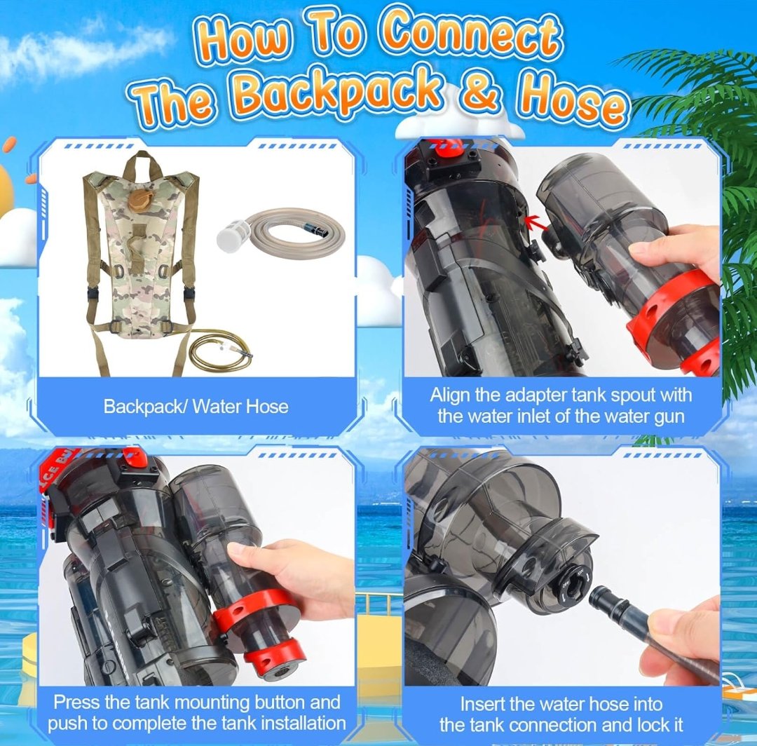 ガトリング型ウォーターガン | WORLD TOYS