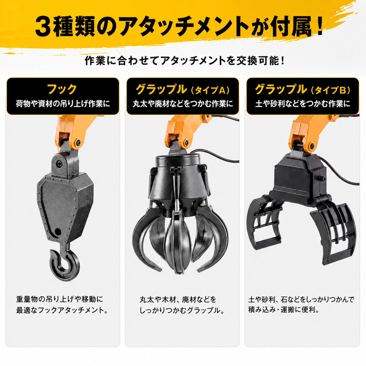 ラジコン クレーンアーム付きダンプトラック 1/14スケール HUINA 1538