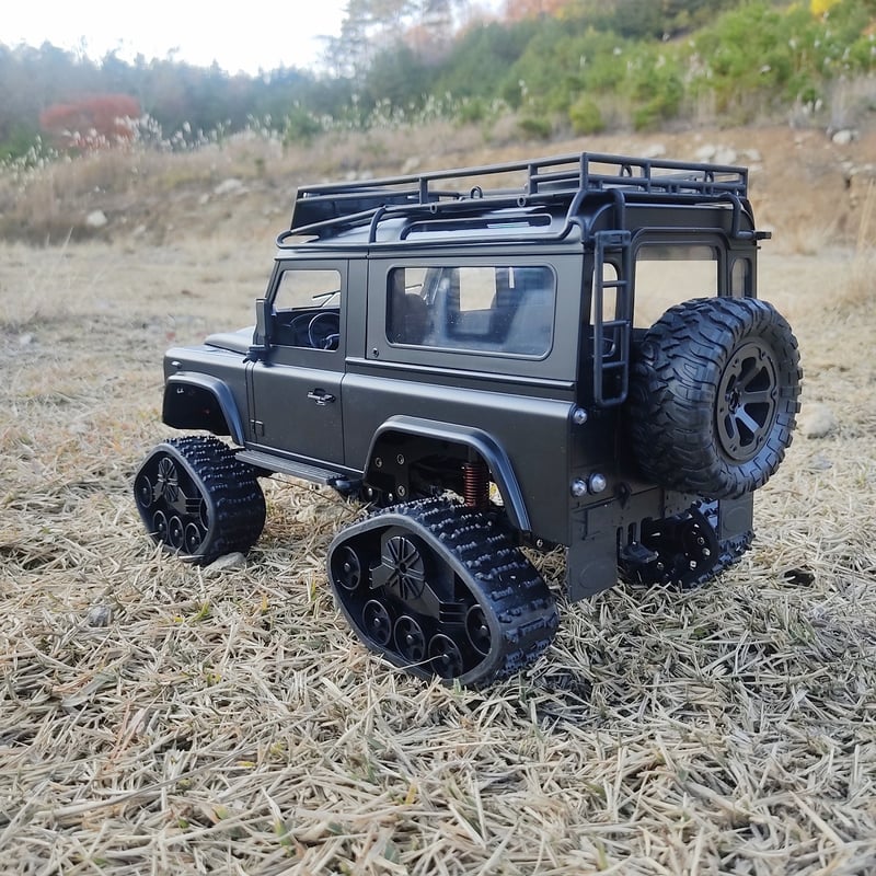 ラジコン 1/16スケール オフロードタイヤ＋キャタピラユニット