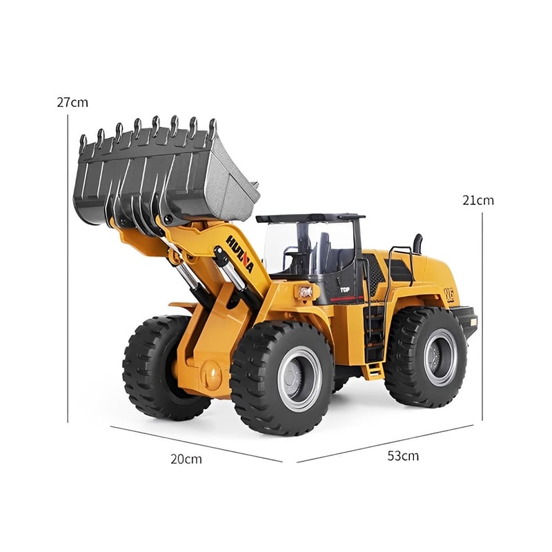 ラジコン ホイールローダー 合金強化版 1/14スケール 583 HUINA