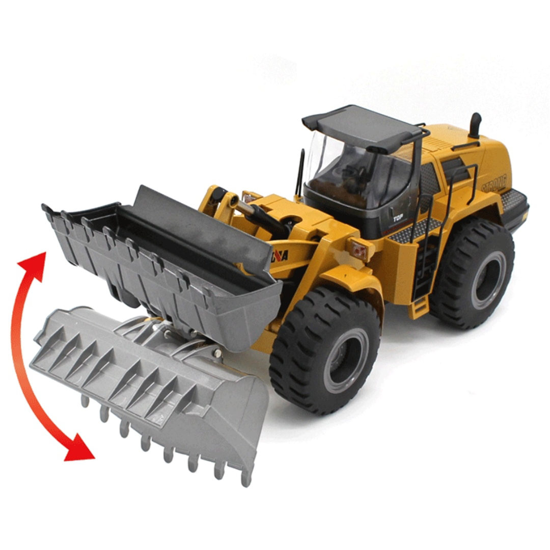 ラジコン ホイールローダー 合金強化版 1/14スケール 583 HUINA