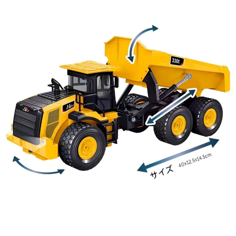 ショベルカー　ラジコン　大きい　1/12スケール Amazon.co.jp: RCカー2.4G 1/12 3 in 1建設トラクター合金