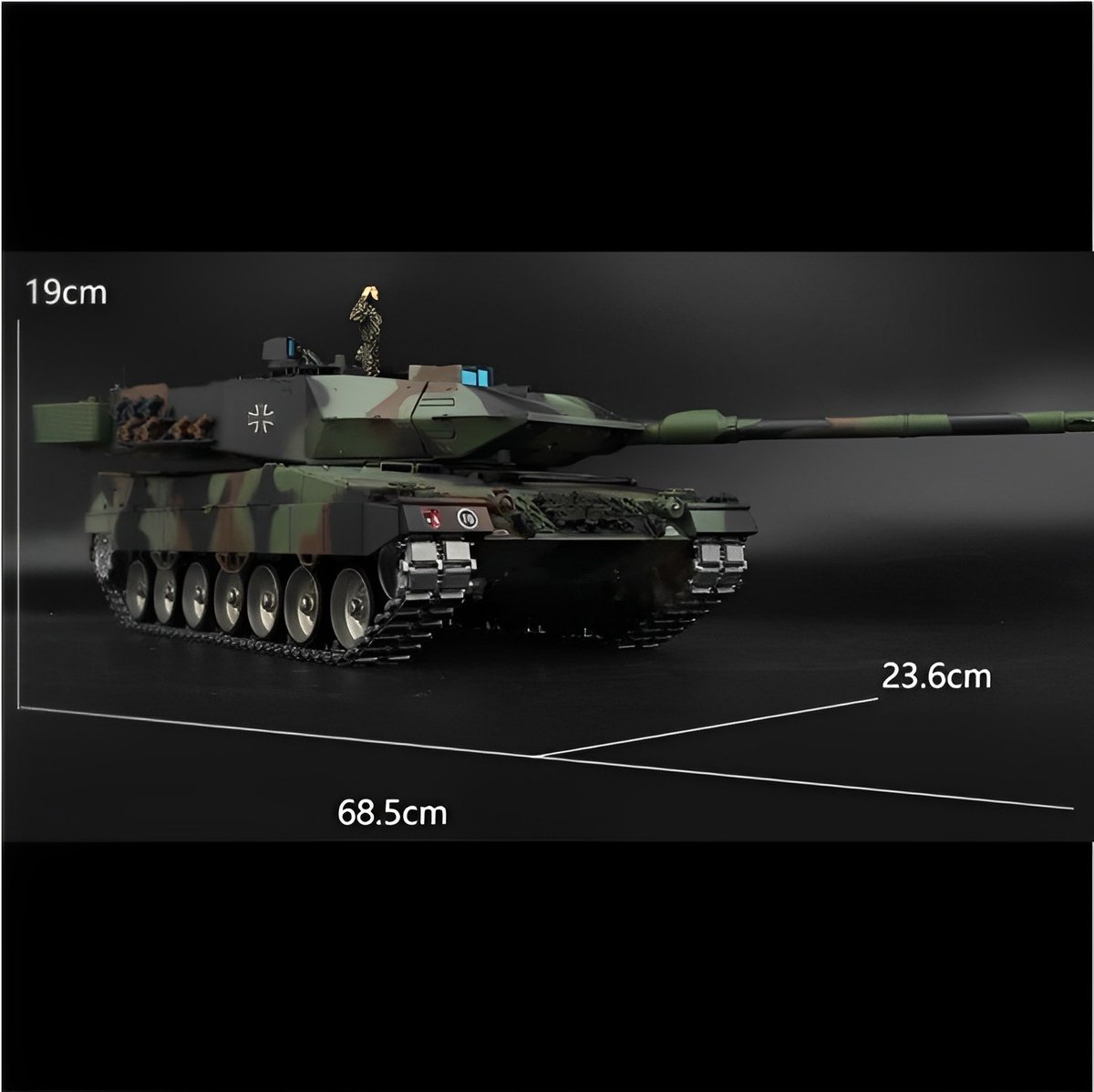 ラジコン 戦車 1/16スケール Heng Long（ヘンロン）上級グレード 7.0