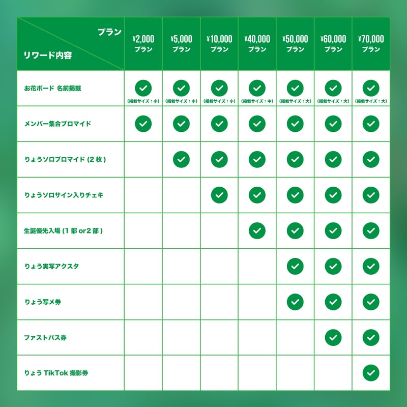らぶしっく さつき クラウドファンディング 10万円プラン リワード品 らぶしっく さつき クラウドファンディング 10万円プラン リワード品