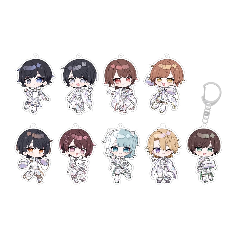 Lab♡Sync ＃らぶしっくミニキャラアクキー（全9種・ランダム
