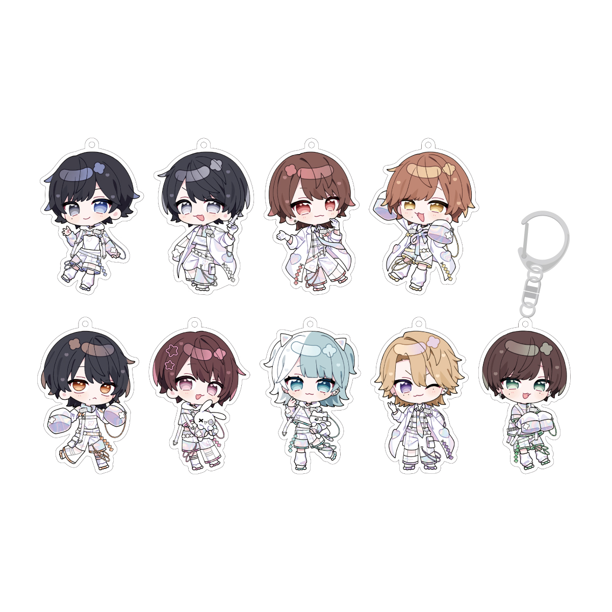 らぶしっく グッズ アクスタ アクキー Lab♡Sync ＃らぶしっくミニキャラアクキー（全9種・ランダム
