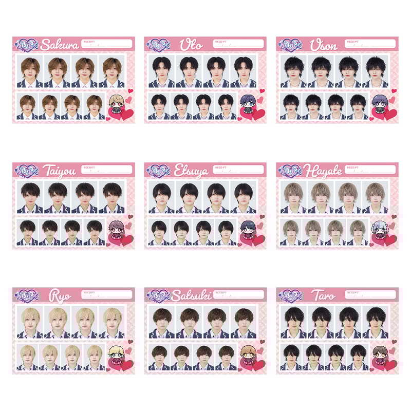 #らぶしっく ブロマイド らぶしっく ブロマイド ステッカー