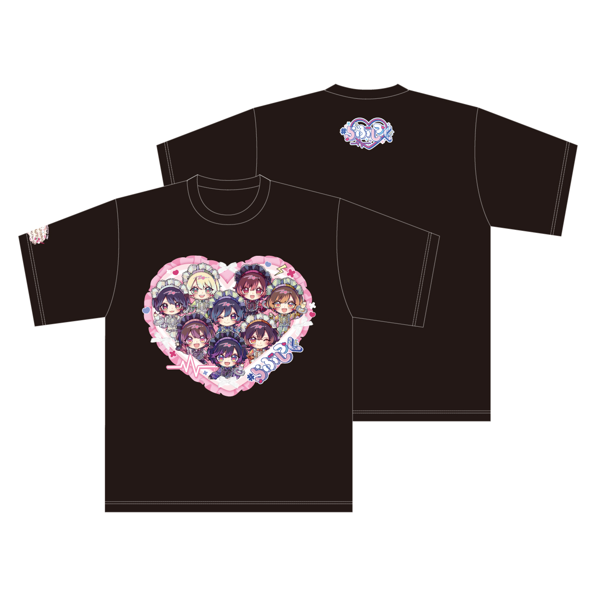2nd ANNIVERSARY LIVE 2周年限定 ＃らぶしっく公式Tシャツ | ＃らぶしっ