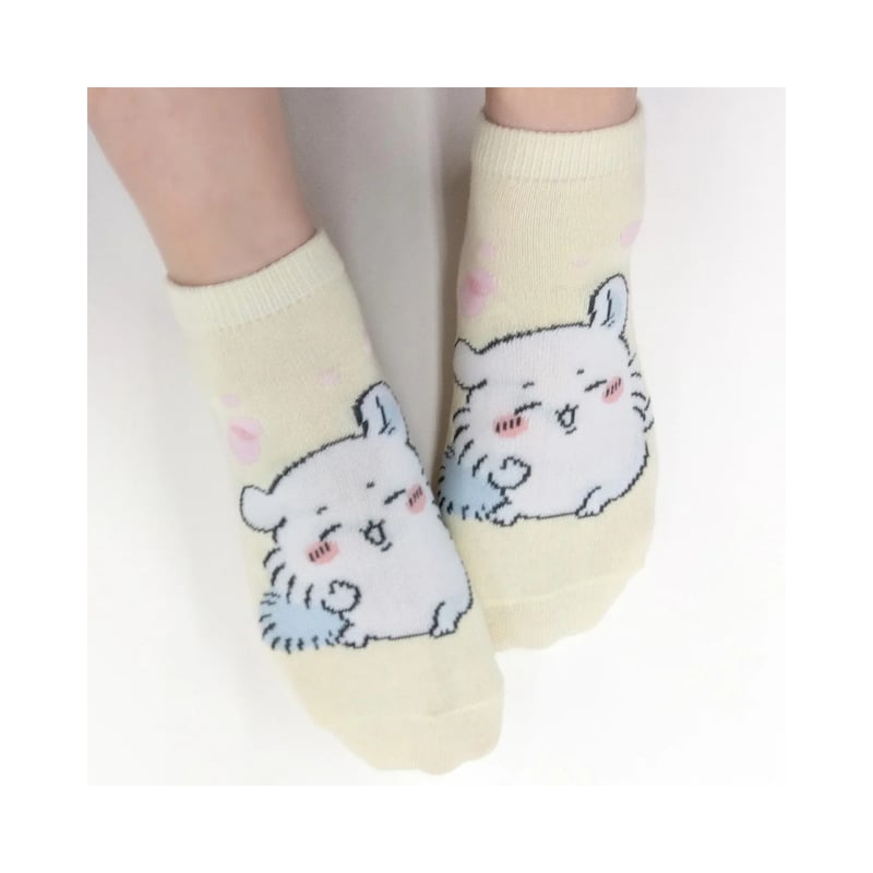 ちいかわ スニーカー丈ソックス(モモンガ寝起き)キッズ用 | 琥珀堂