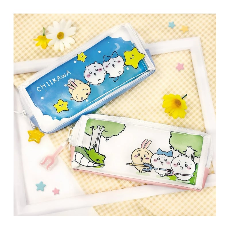ちいかわ ツインファスナーペンケース | 琥珀堂