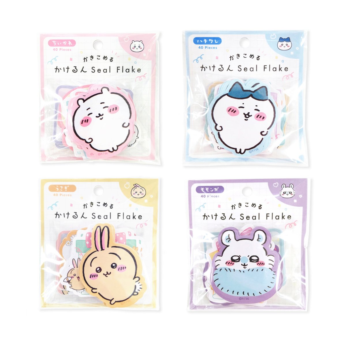 ❤️お値下げ❤️ちいかわ　クリアシール　シール　付箋　ガチャ　ハチワレ ❤️お値下げ❤️ちいかわ クリアシール シール 付箋 ガチャ