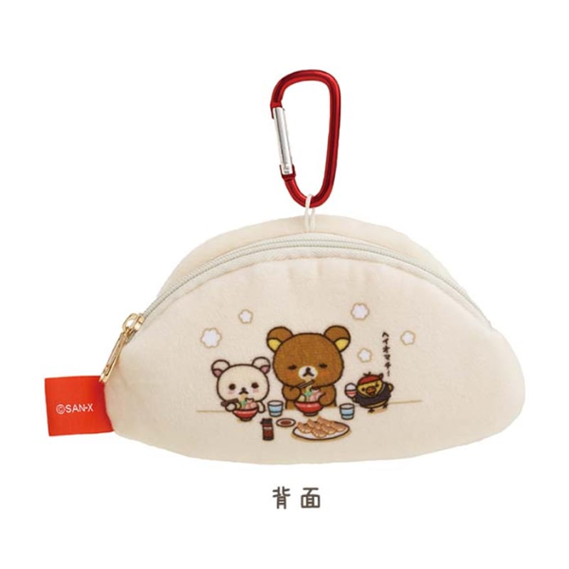 リラックマのぬいぐるみ、ポーチと小物のセット リラックマ ぬいぐるみポーチ【3種】 – nipopo