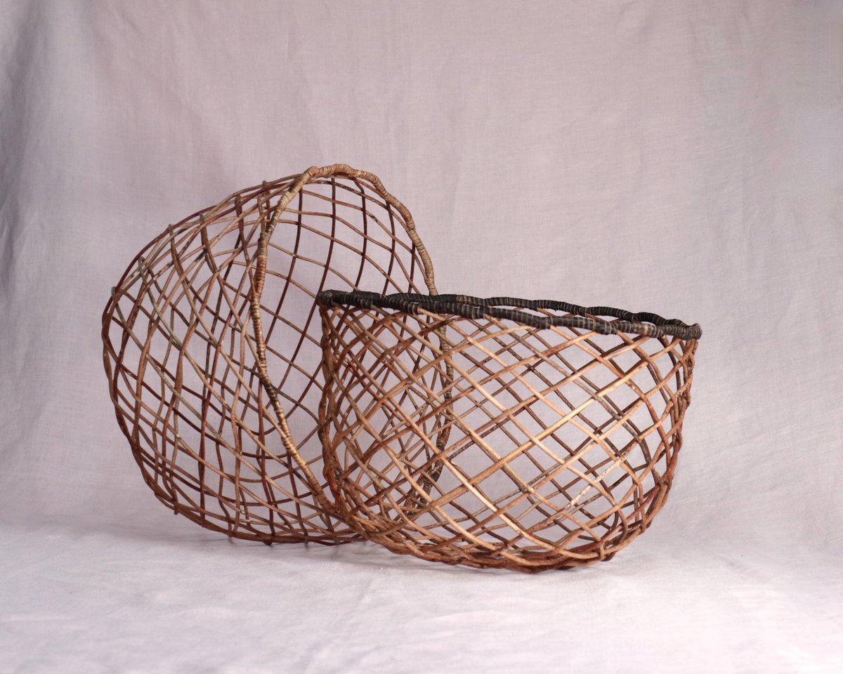 あけび軽編みかご 渡部萌 | 双柿舎 two persimmons
