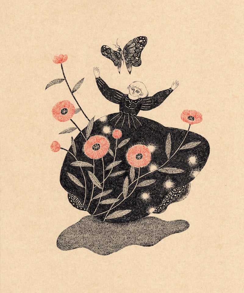 杉本さなえさん額装原画