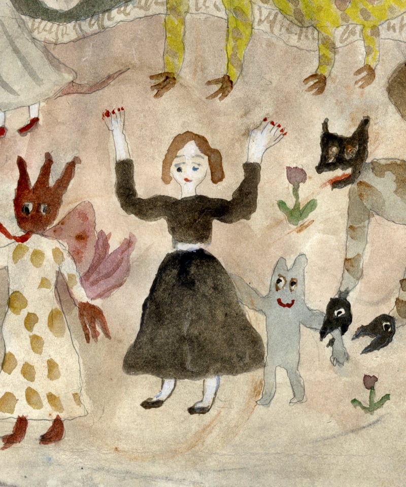 犬じゃない（原画）網代幸介 Dawn of the Realm | 双柿舎 two