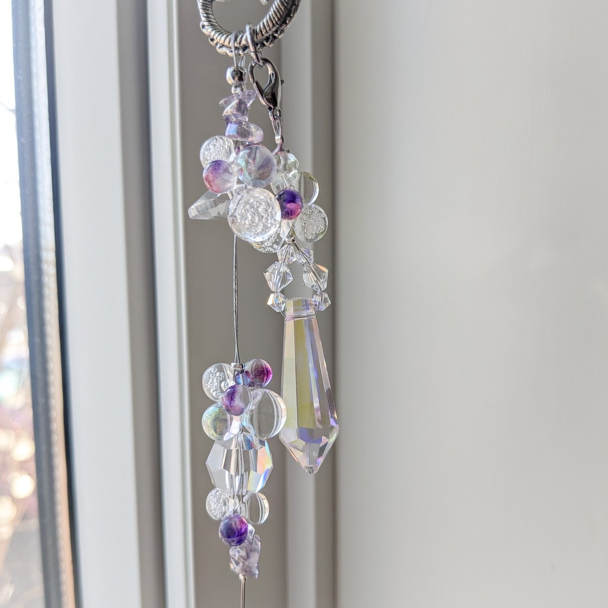 ドラゴンサンキャッチャー【パープル×シルバー】 | Radiant amour