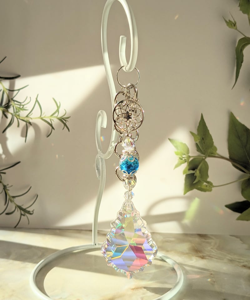 ホタルガラスペンデローク【パナリブルー】 | Radiant amour