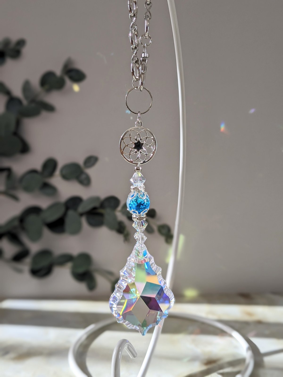 ホタルガラスペンデローク【パナリブルー】 | Radiant amour