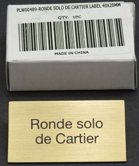 CARTIER Ronde solo カルティエ ロンドソロ プレート 箱付き腕時計 ...