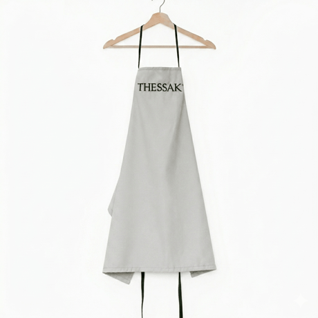THESSAK original 刺繍 防水エプロン