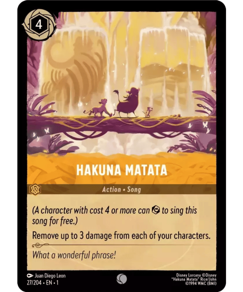 27_en_hakuna_matata | 【Lorcana通販サイト】Lore Collecter